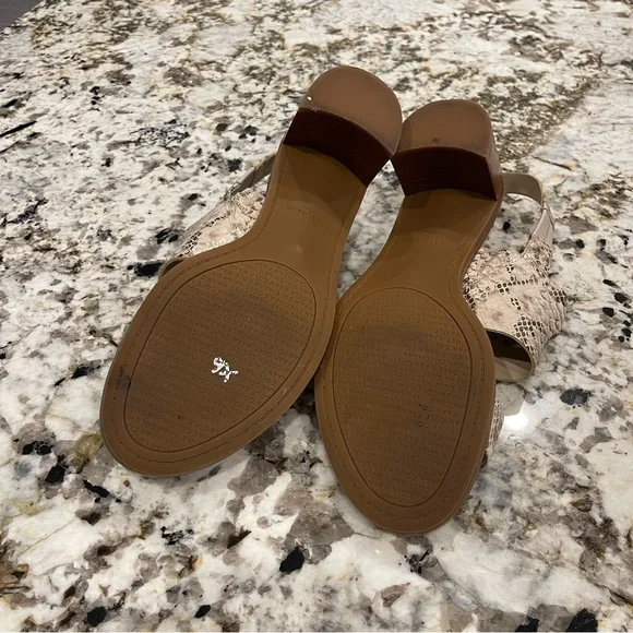 Cole Haan ADELLA sandal Python Snakeskin Print - 8.5 - Picture 14 of 15